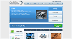 Desktop Screenshot of capital19.com